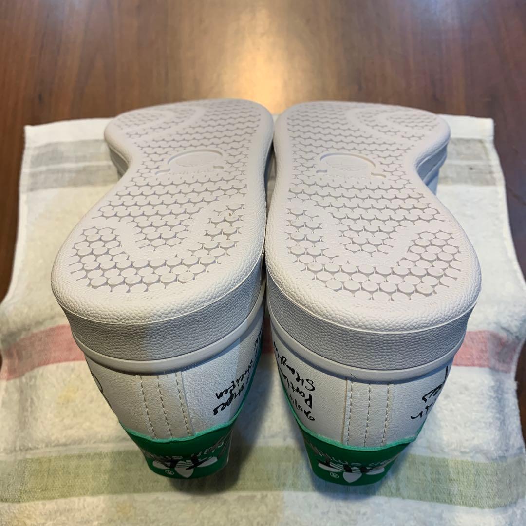 adidas アディダス スタンスミス 落書き風スニーカー24cm 新品未使用