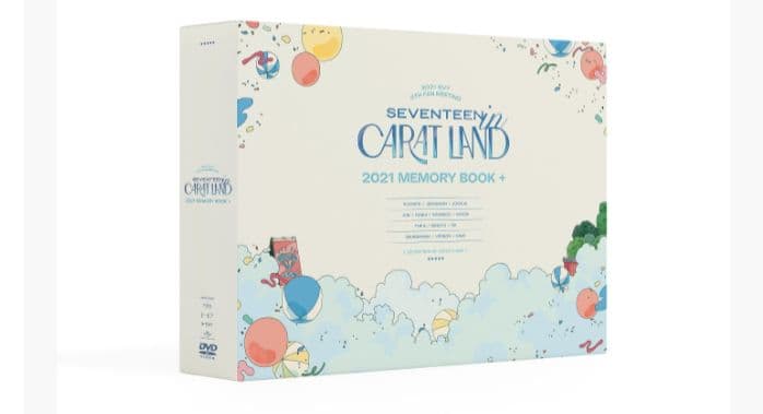 ミュージック seventeen 2021 FAN MEETING DVD CARATLAND