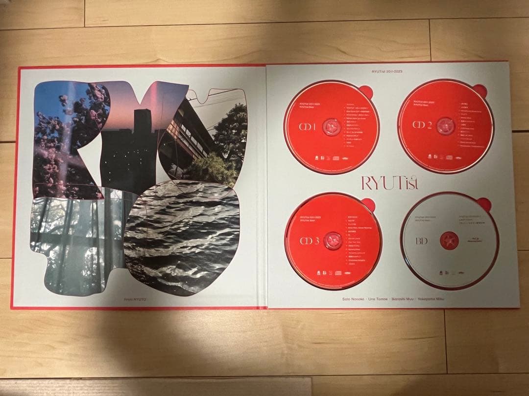 RYUTist 2011-2023 CD3枚+BluRay+エンLP盤