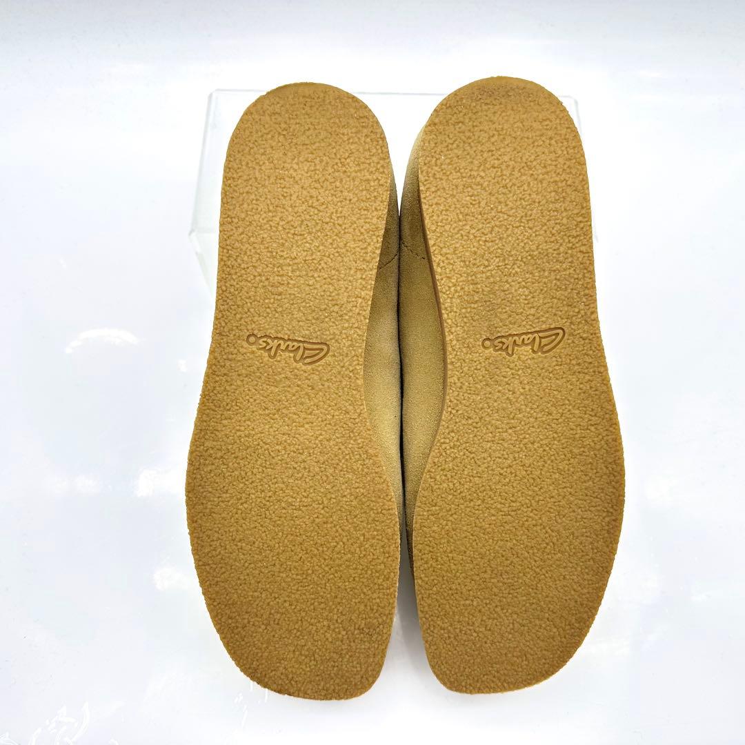 【極美品】クラークス ワラビー WP メープル スエード モカシン 防水