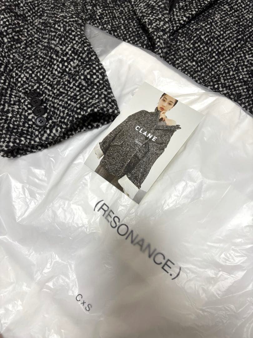 【新品】clane×SuzuHirose MIX COLOR OVER COAT