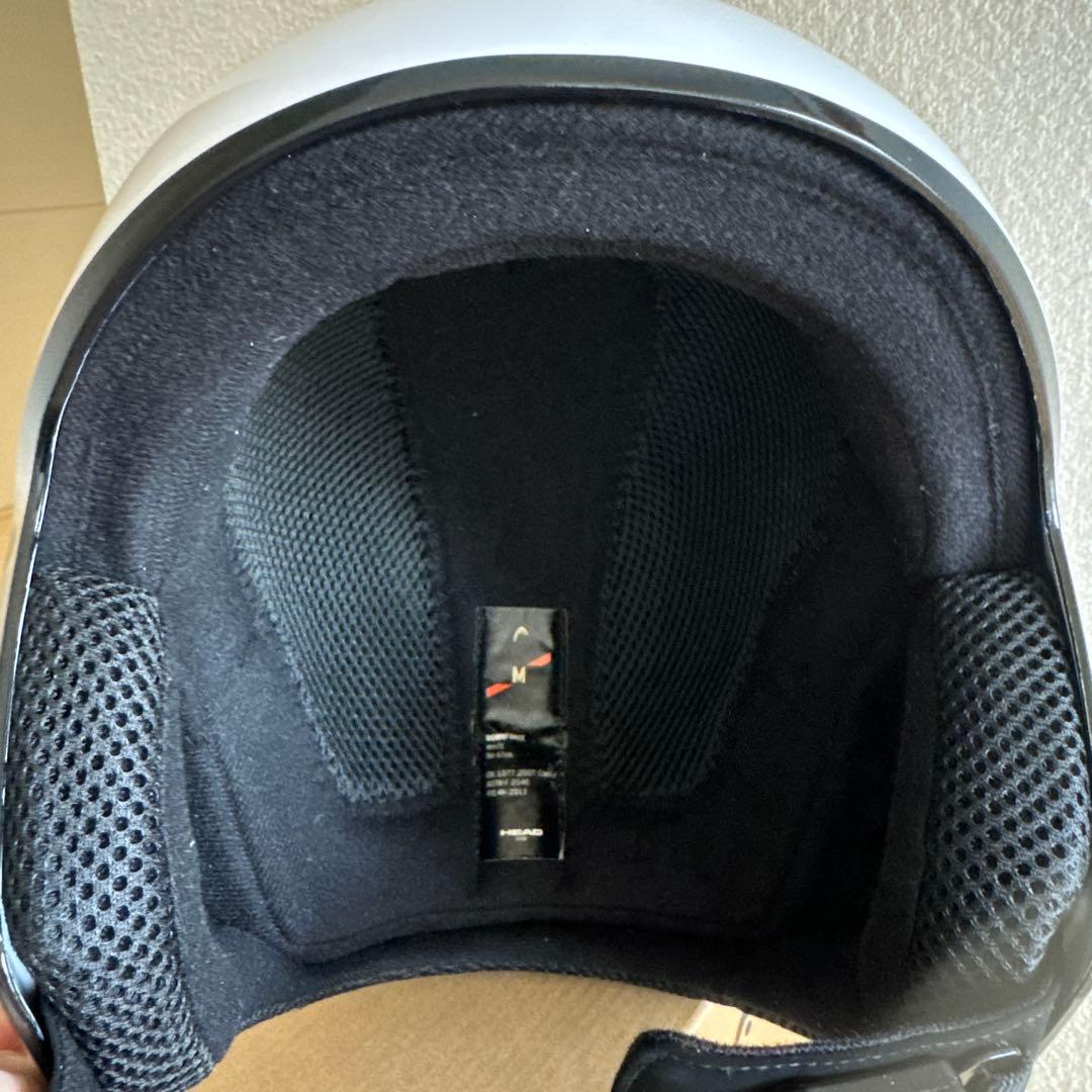 HEAD スキーヘルメット　DOWNFORCE Mサイズ　ホワイト