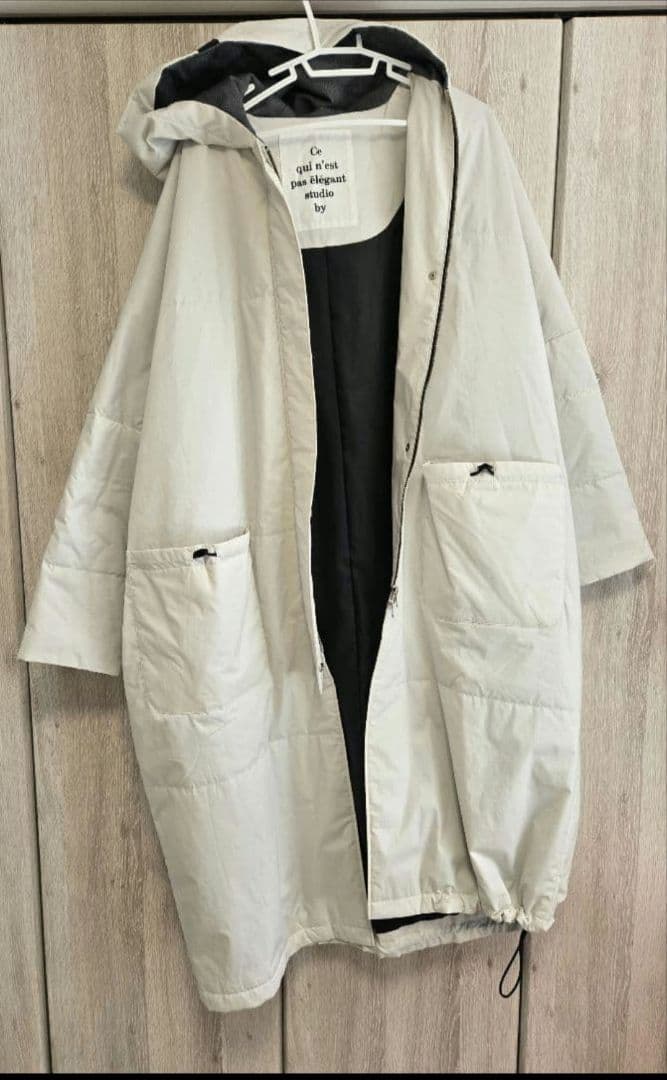 ブランベール　ロングコート　ホワイト