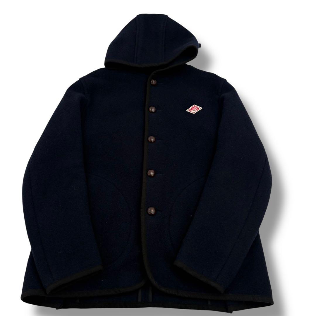 DANTON ダントン ウールモッサ シングルフードジャケット Lサイズ 597