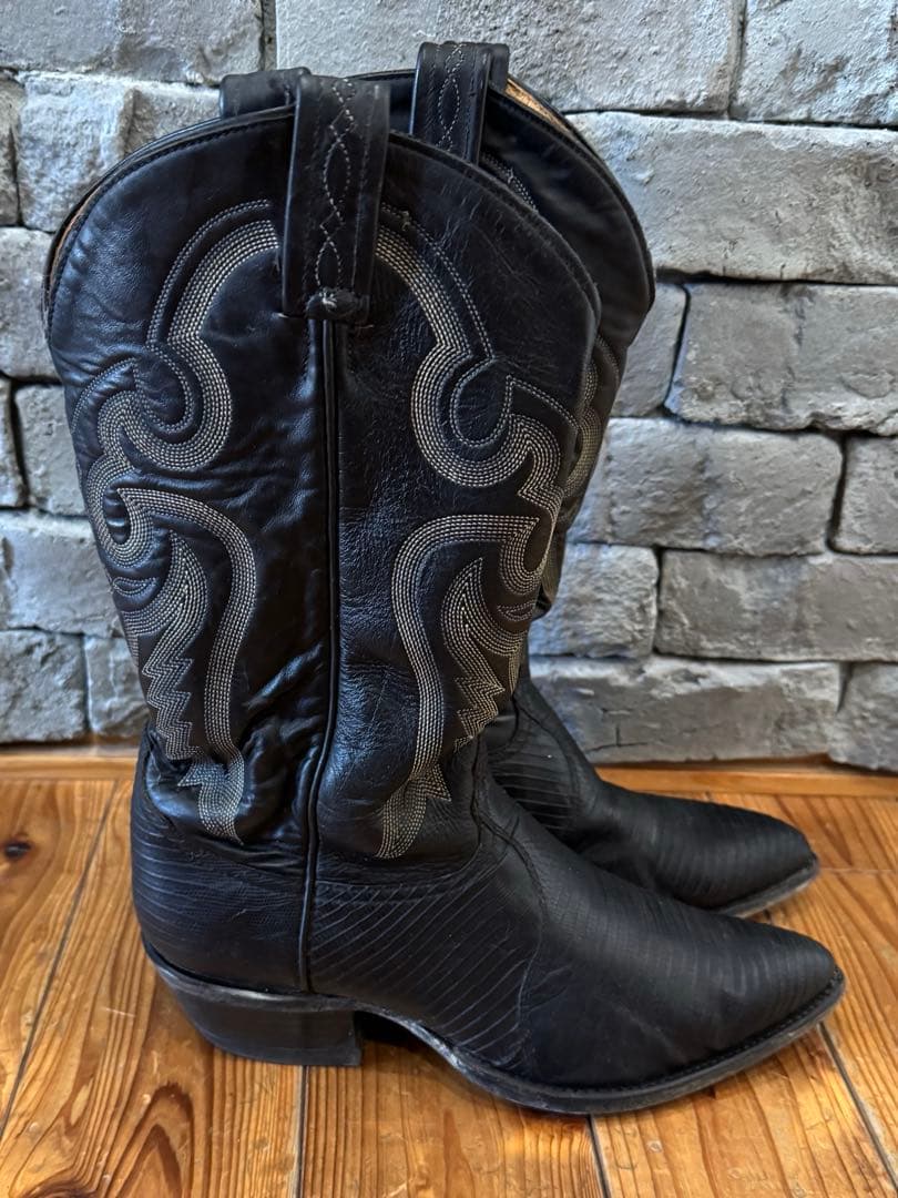 KKrrTONY LAMA ウエスタンブーツ リザード 85715 8H