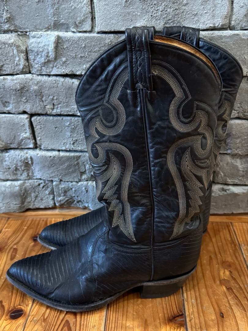 KKrrTONY LAMA ウエスタンブーツ リザード 85715 8H