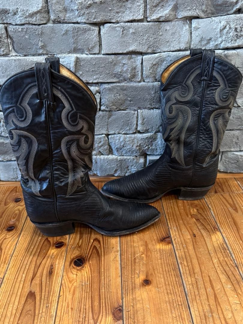 KKrrTONY LAMA ウエスタンブーツ リザード 85715 8H