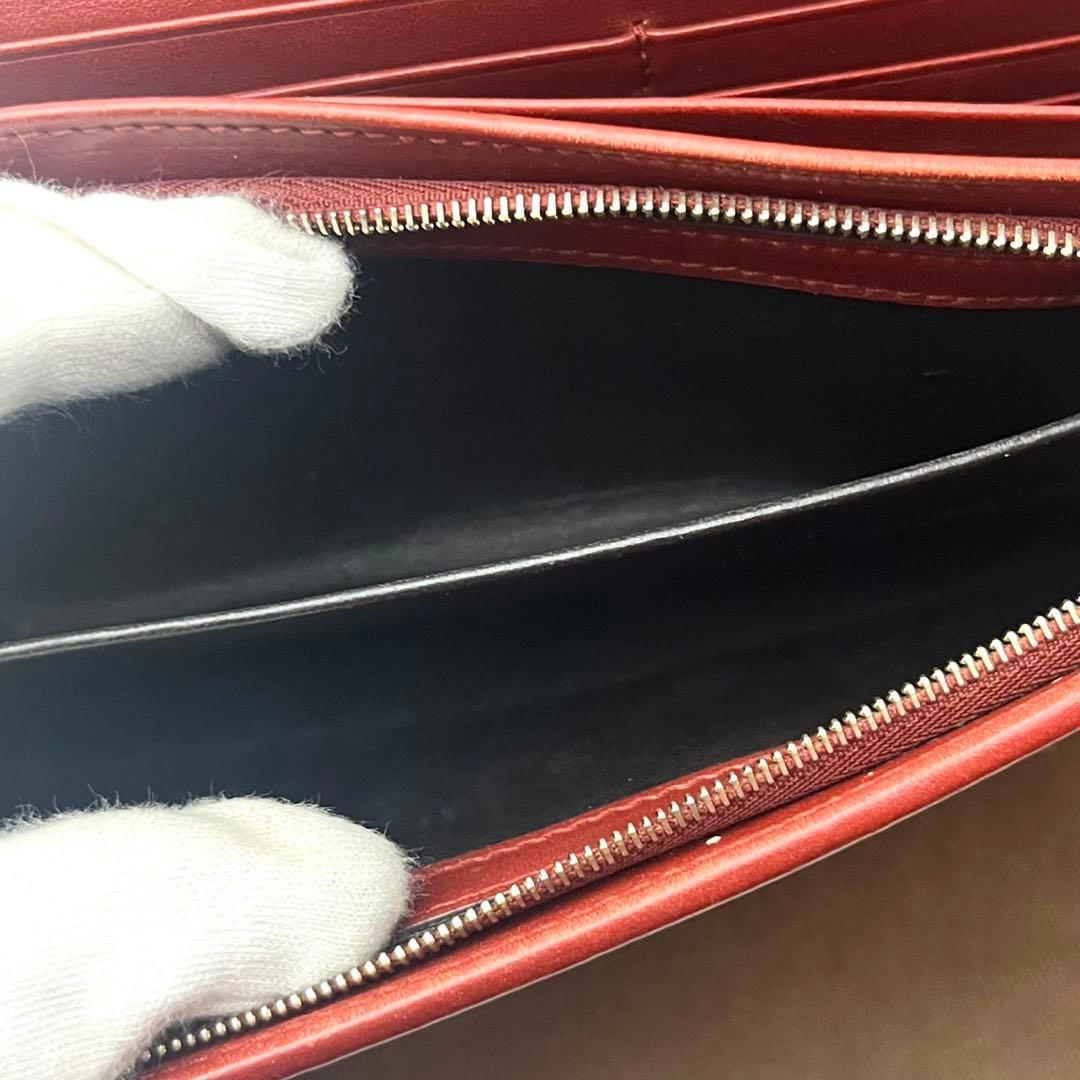 GUCCI グッチ 長財布 GGキャンバス　インターロッキング 美品0201-⑦