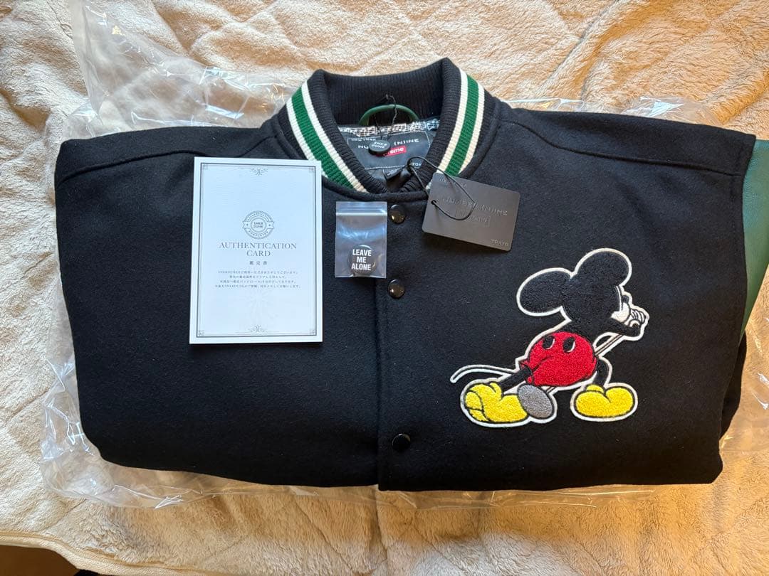 ジャケット・アウター Supreme Number Nine Mickey Mouse Varsity