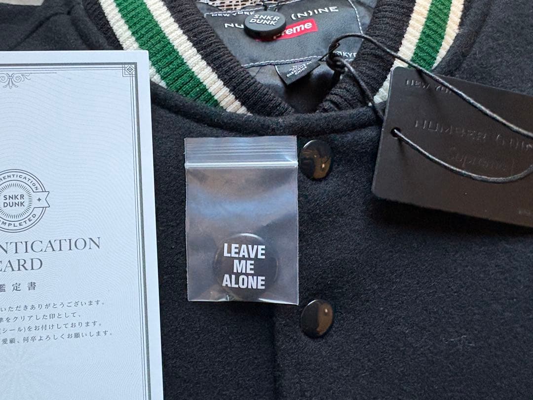 ジャケット・アウター Supreme Number Nine Mickey Mouse Varsity