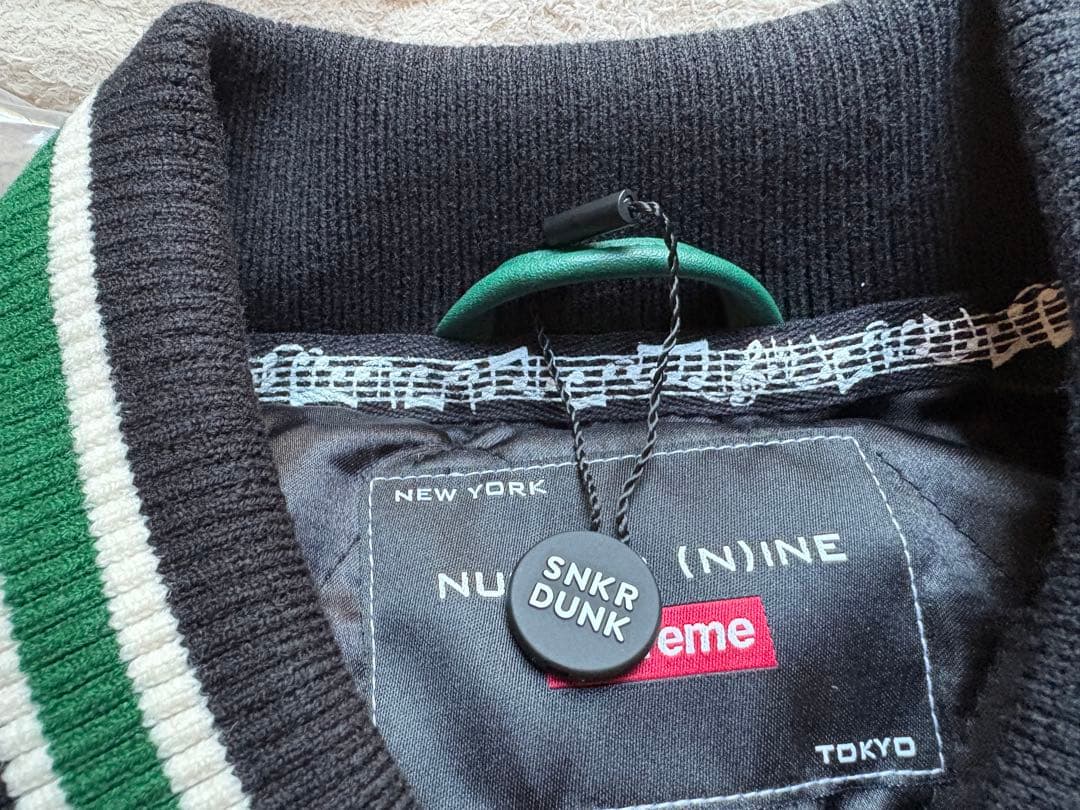 ジャケット・アウター Supreme Number Nine Mickey Mouse Varsity