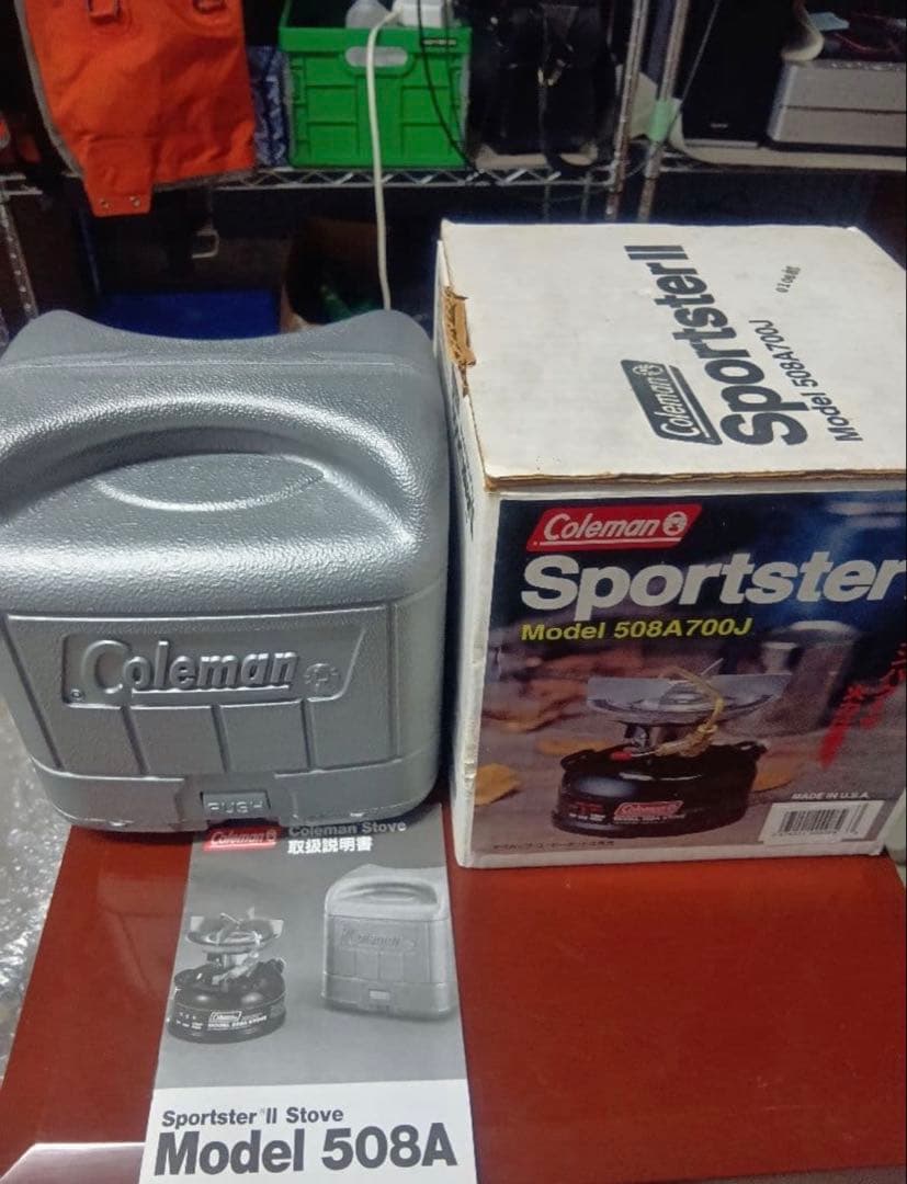 未使用ColemanSportsterIIシングルバーナーコンロ508A700J