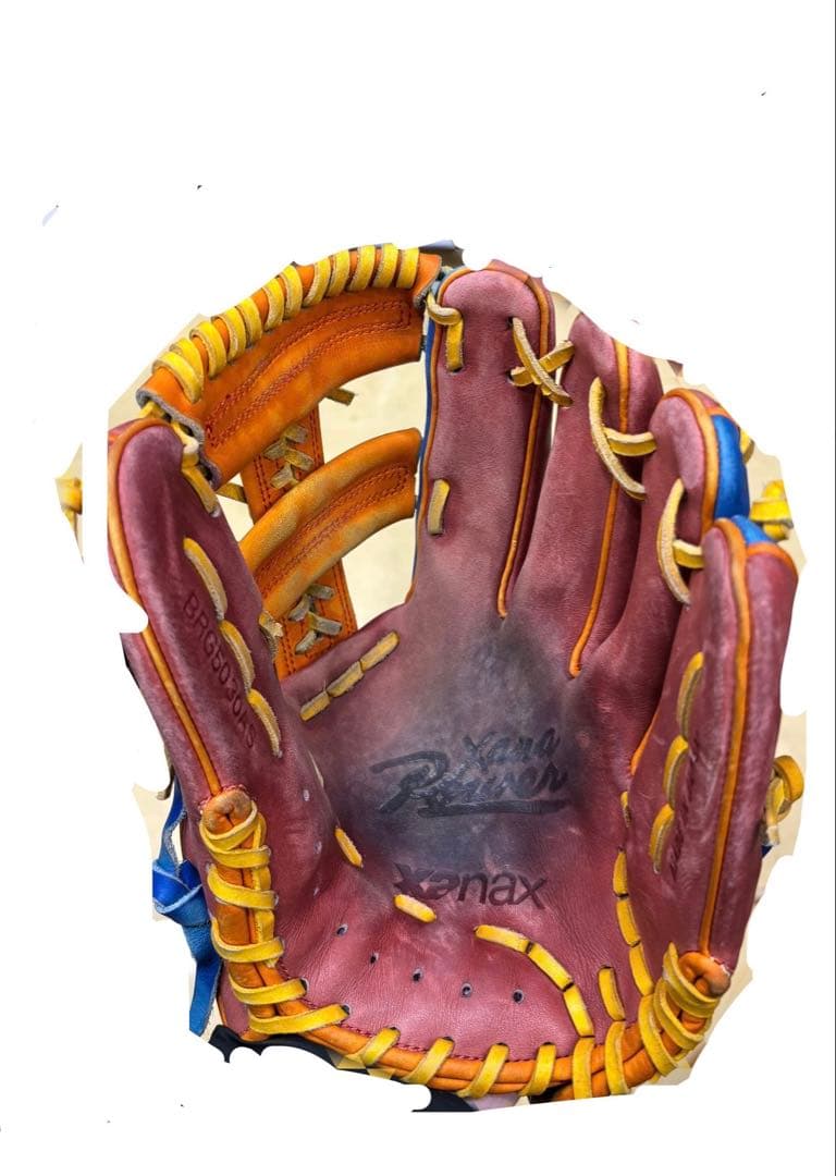 ザナックス　xanax 軟式野球グローブ オーダー　刺繍あり