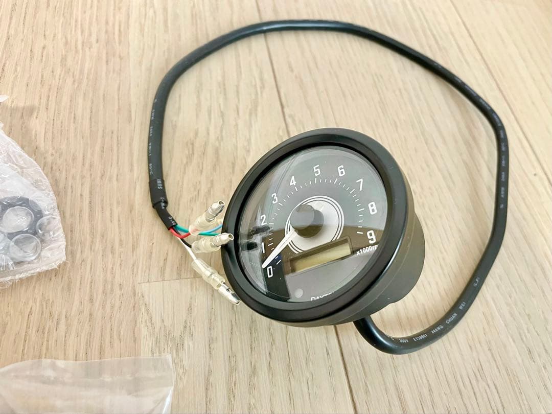 デイトナ VELONA タコメーターキット φ60/9000rpm レブル