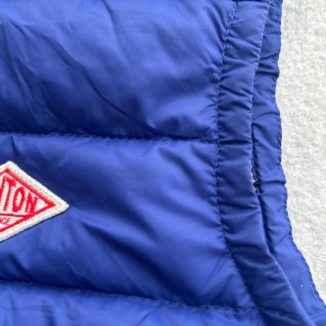 ダントン ダウンベスト　36 ブルー