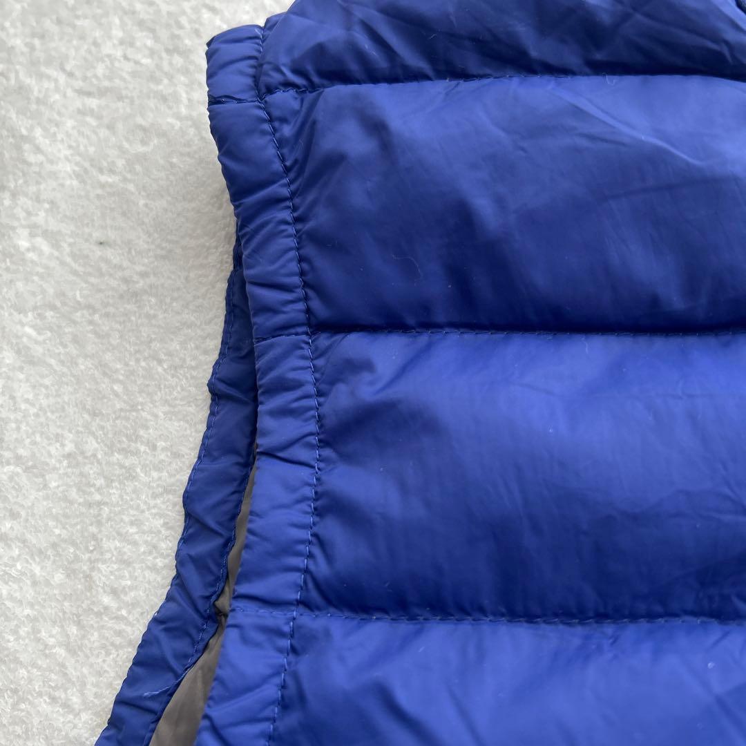 ダントン ダウンベスト　36 ブルー