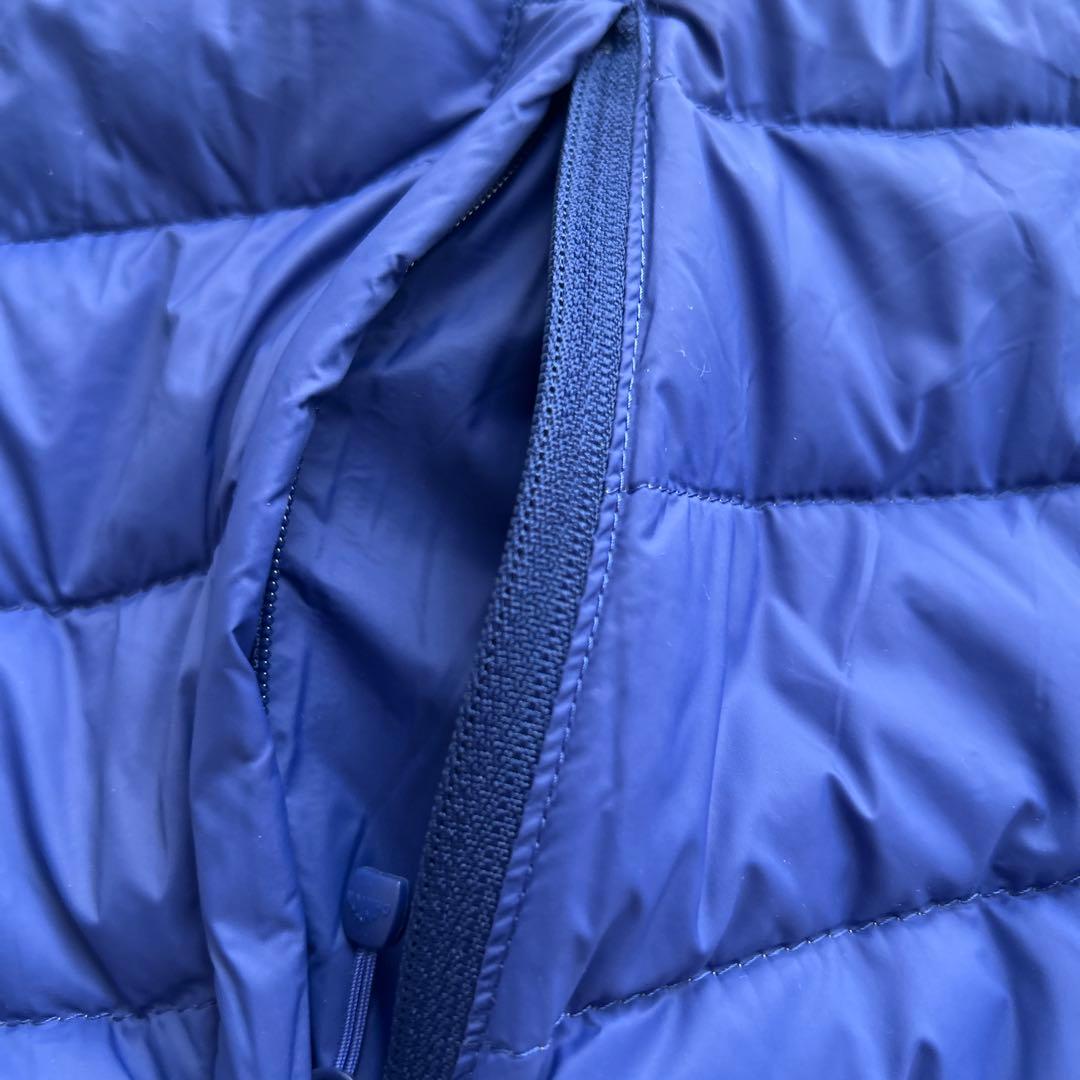 ダントン ダウンベスト　36 ブルー