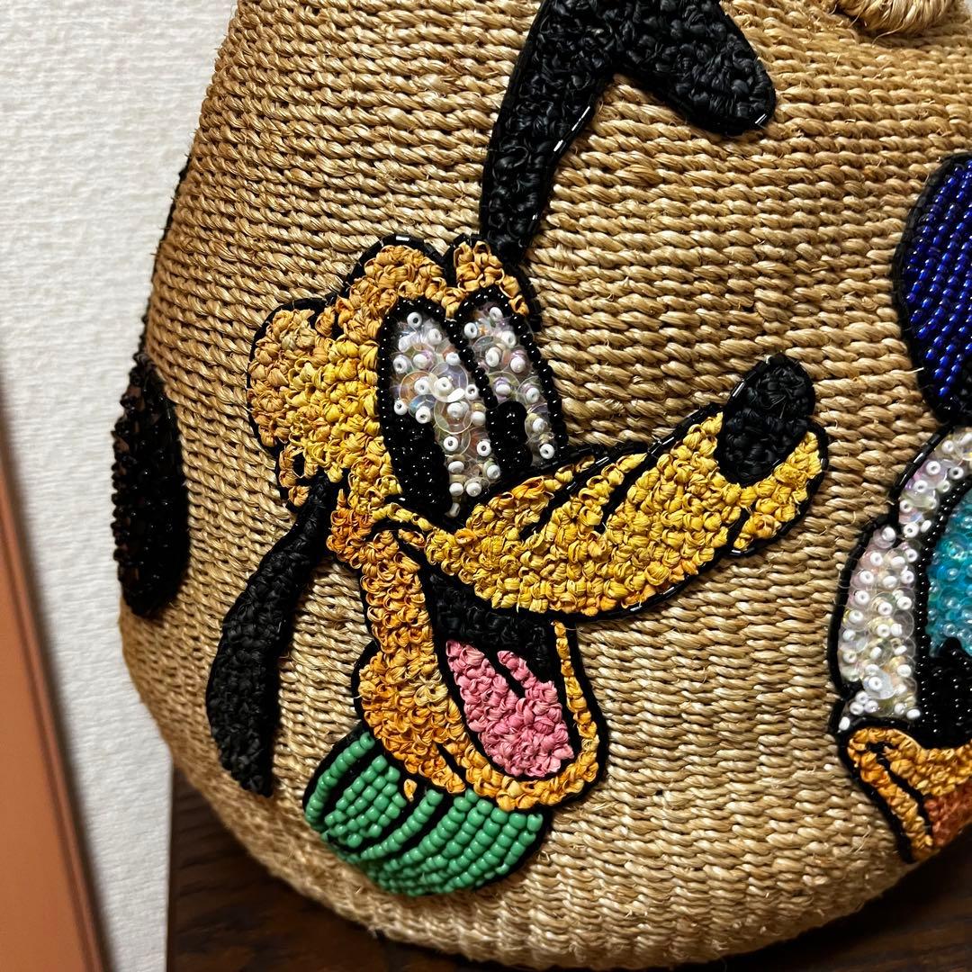 BEAMS ディズニー　かごバッグ　カゴバッグ