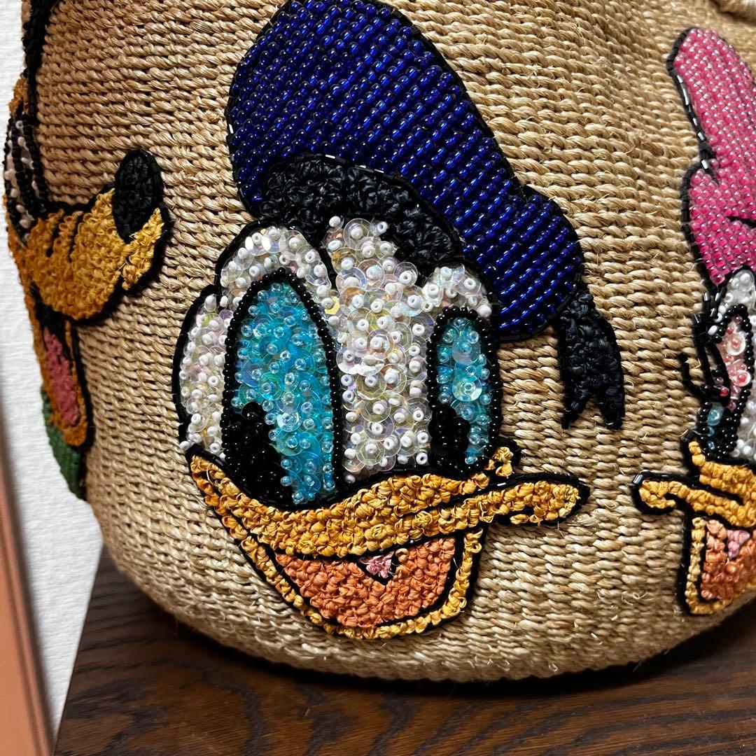 BEAMS ディズニー　かごバッグ　カゴバッグ