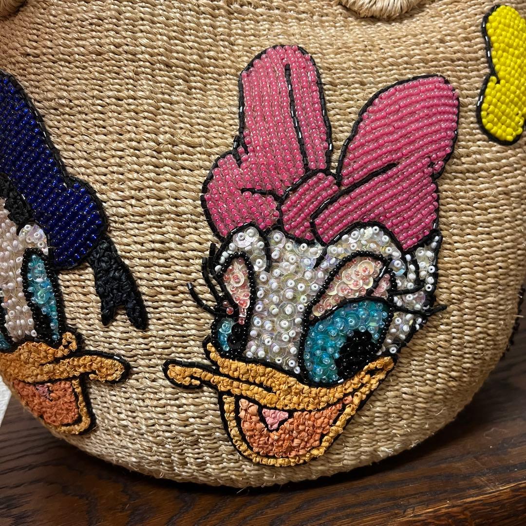 BEAMS ディズニー　かごバッグ　カゴバッグ