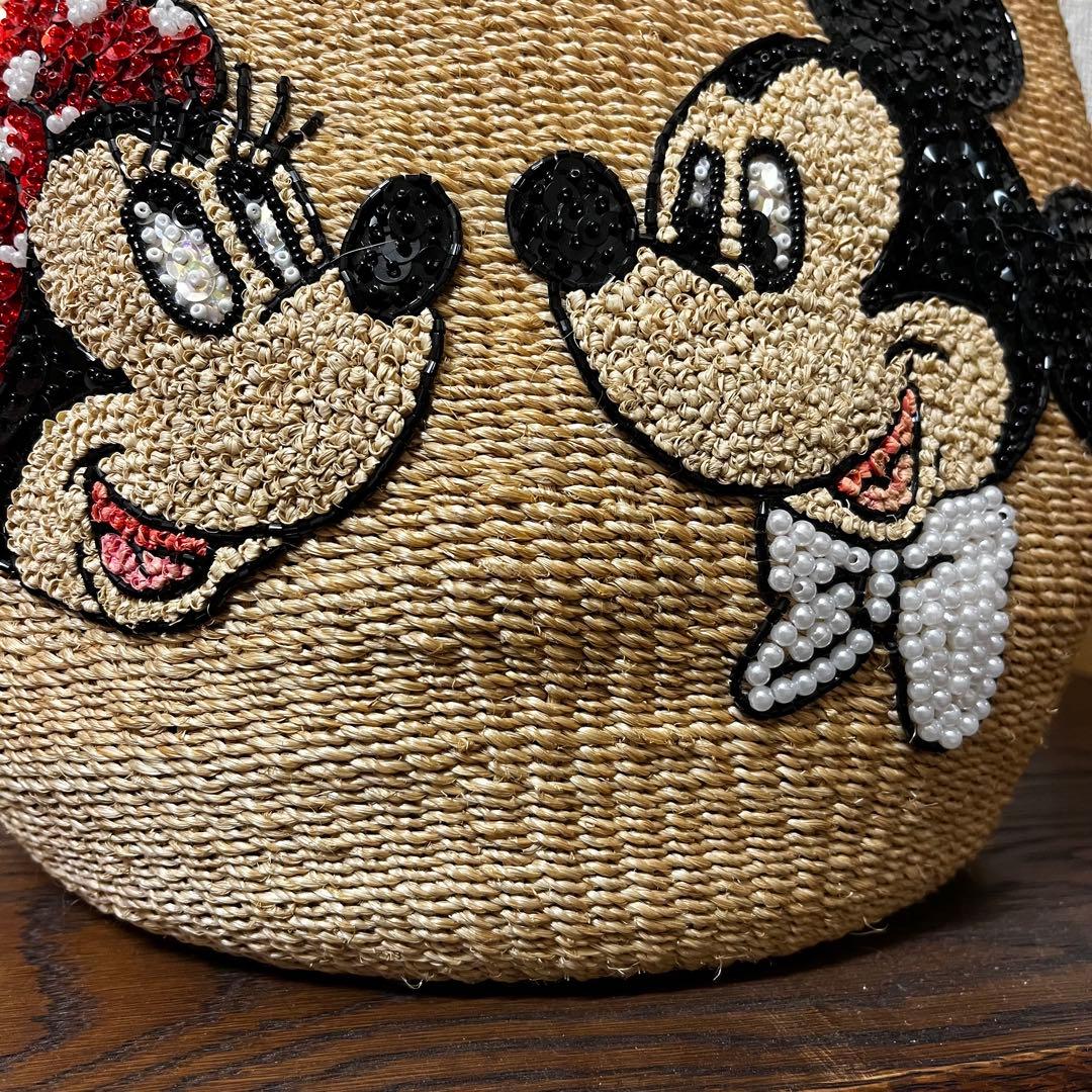 BEAMS ディズニー　かごバッグ　カゴバッグ