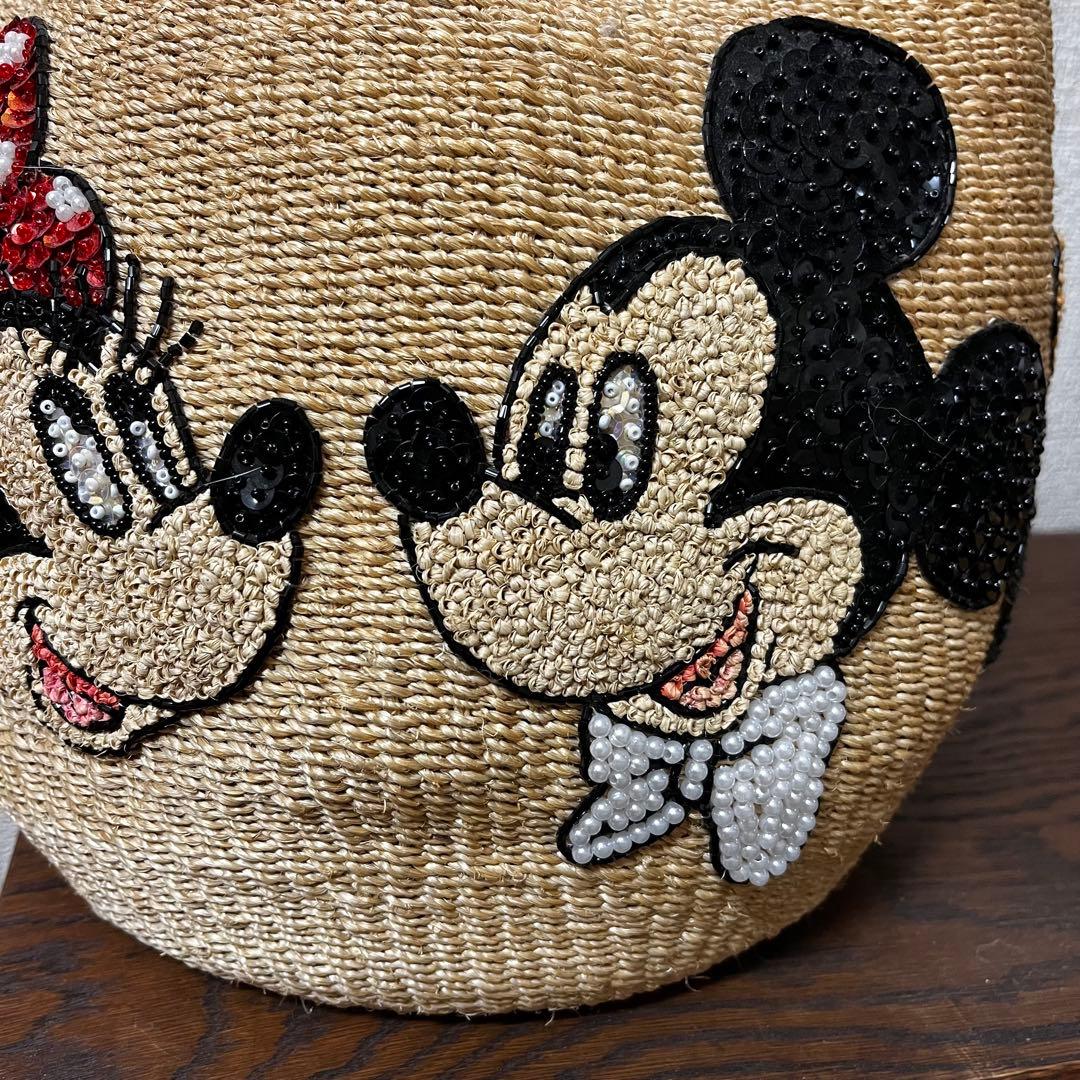 BEAMS ディズニー　かごバッグ　カゴバッグ