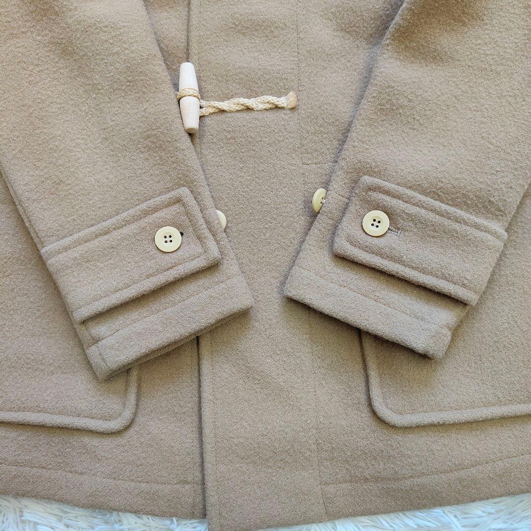 極美品　ミッドモンティ ダッフルコート キャメル　グローバーオール