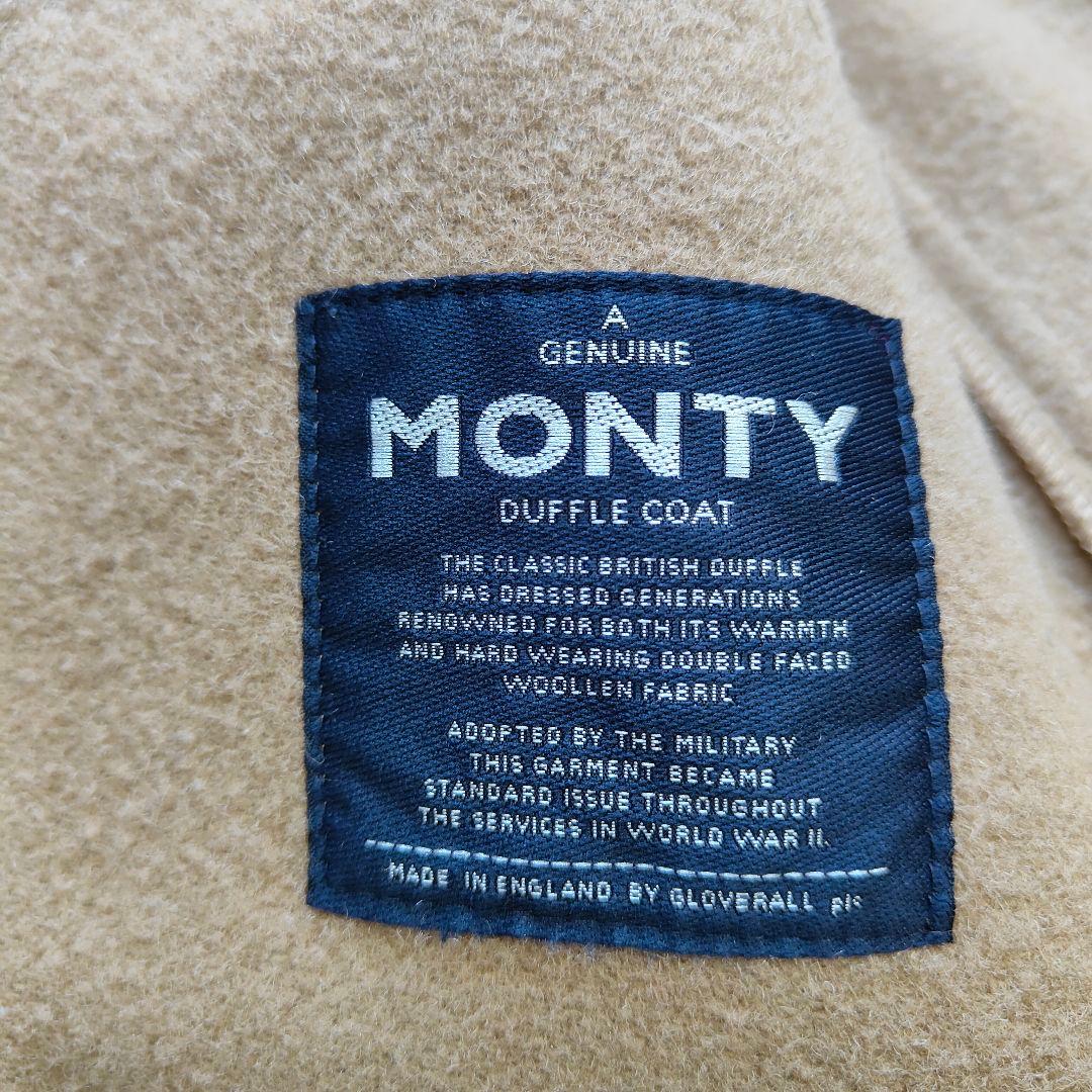 極美品　ミッドモンティ ダッフルコート キャメル　グローバーオール