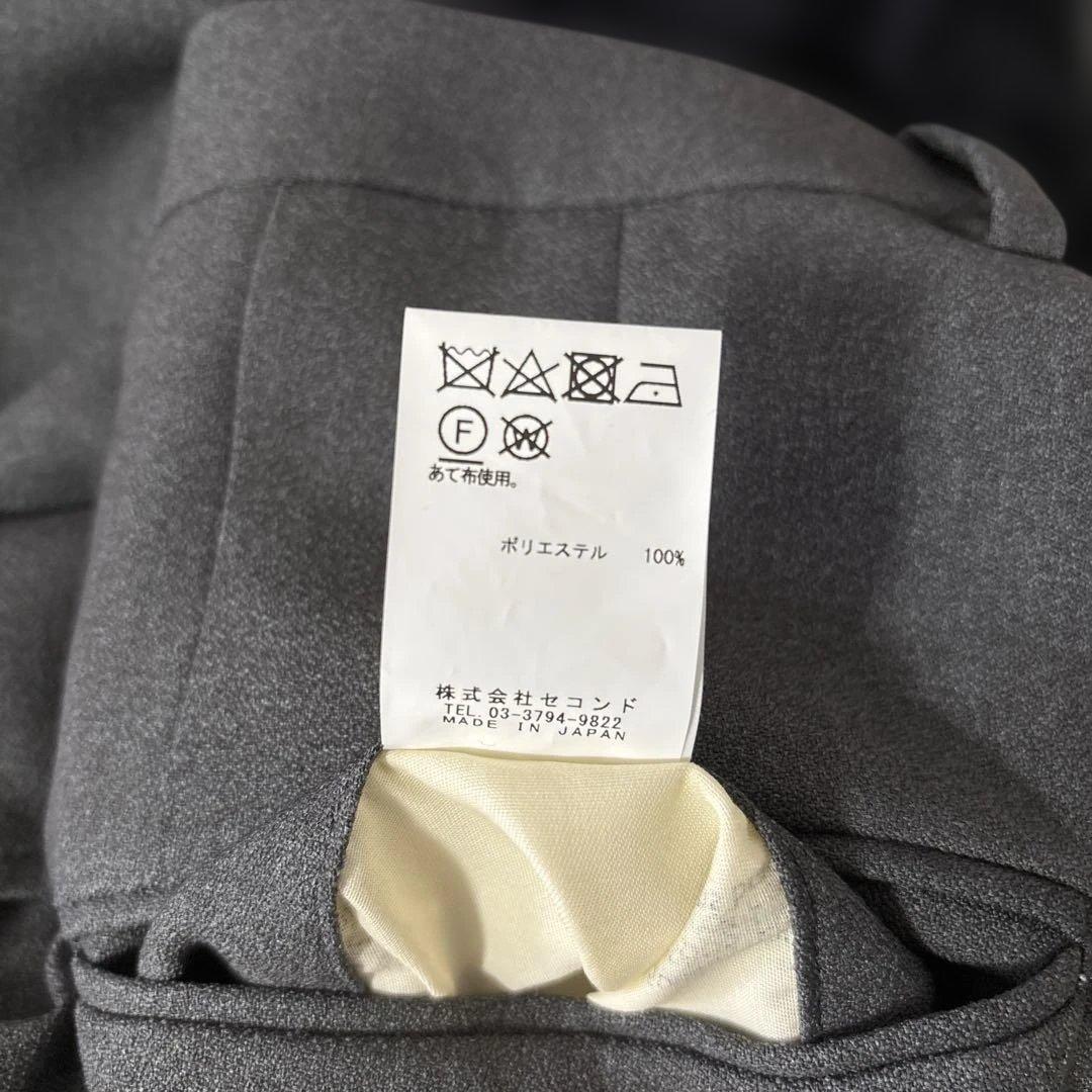 m’s braque スラックス TUCKED BAGGY PANTS 36