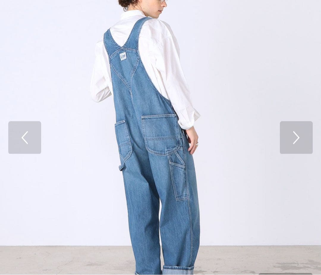 最終お値下げ！未使用Lee デニムオーバーオール