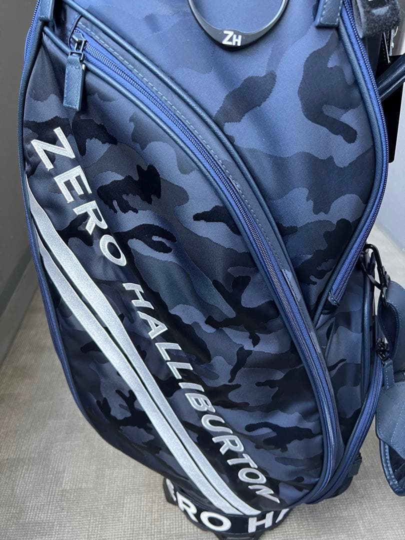 ZERO HALLIBURTON　キャディバッグ　Limonta　ネイビーカモ