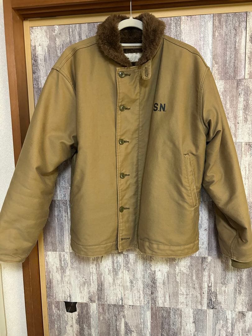 ヒューストン　N1デッキジャケット　ボア