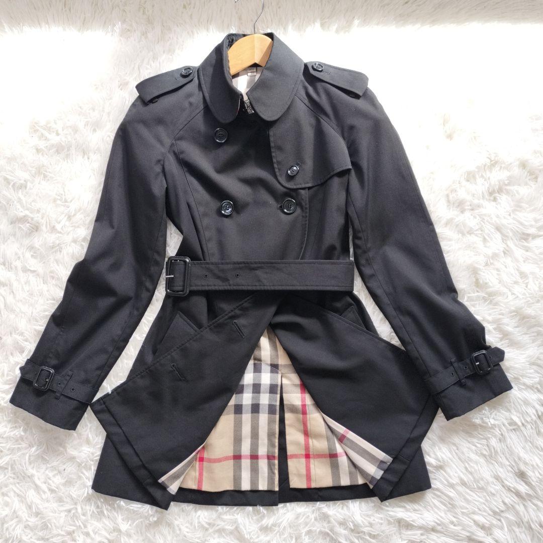 【極美品】バーバリーロンドン トレンチコート ノバチェック メガチェック S