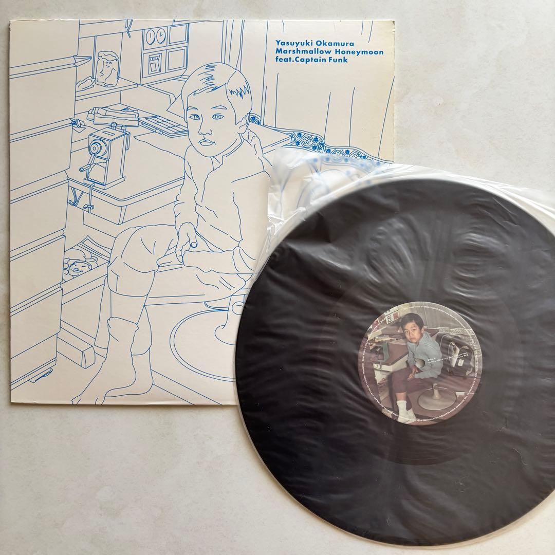 な*う様 非売品 岡村靖幸 12インチレコード マシュマロハネムーン 2001年