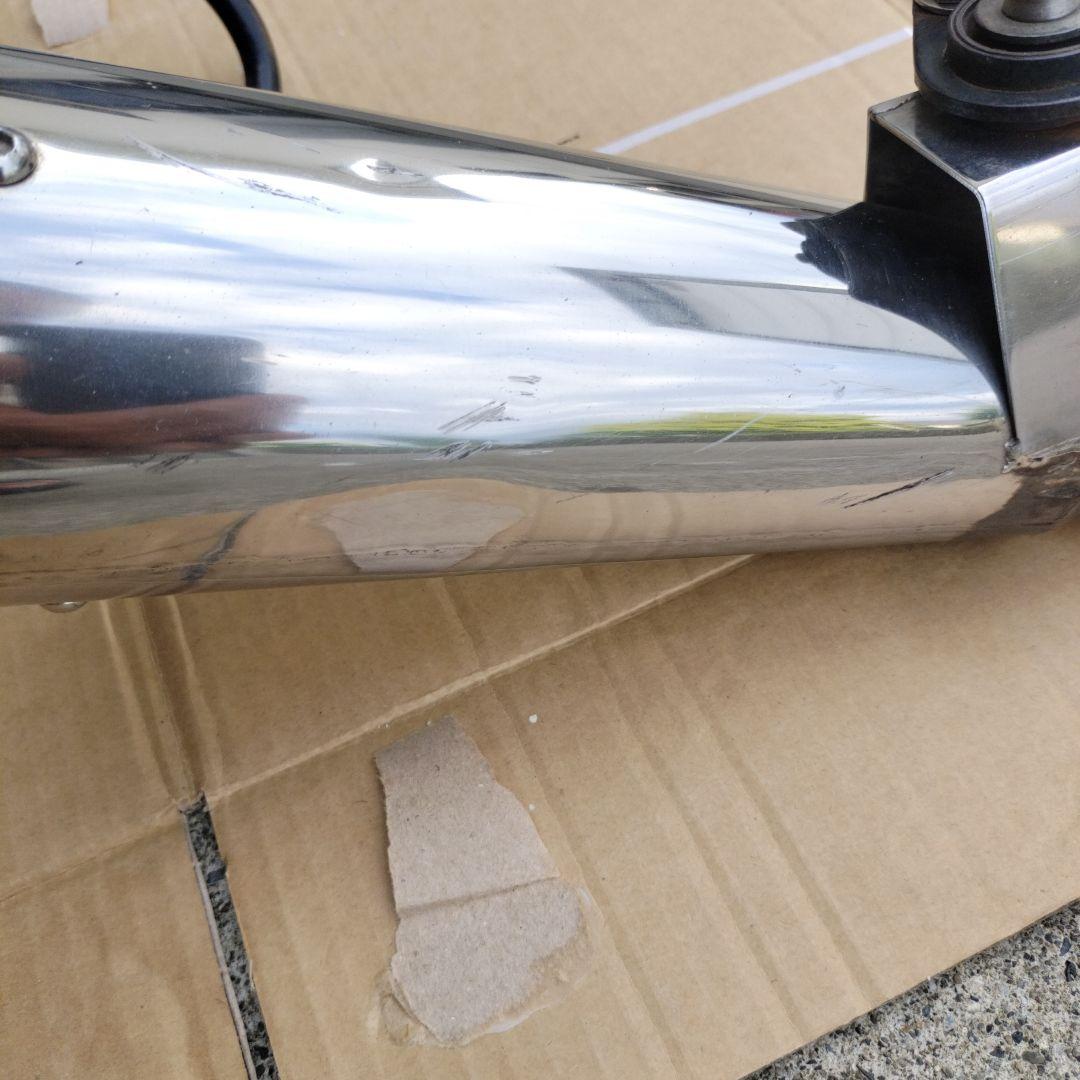 SR400ダウンショートマフラー