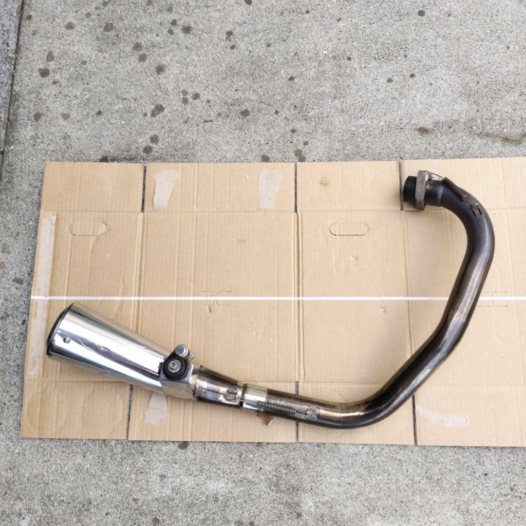 SR400ダウンショートマフラー