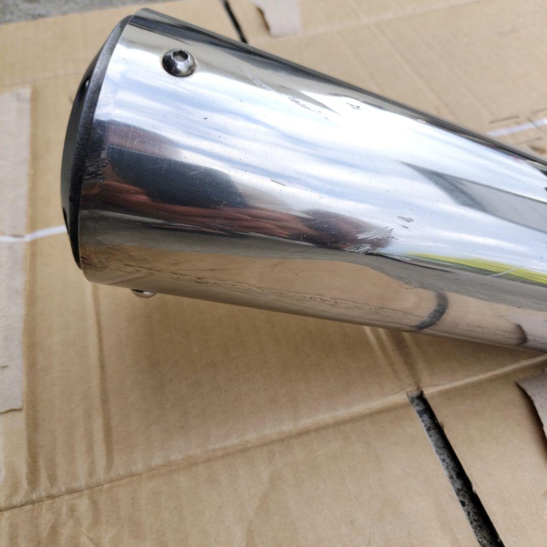 SR400ダウンショートマフラー