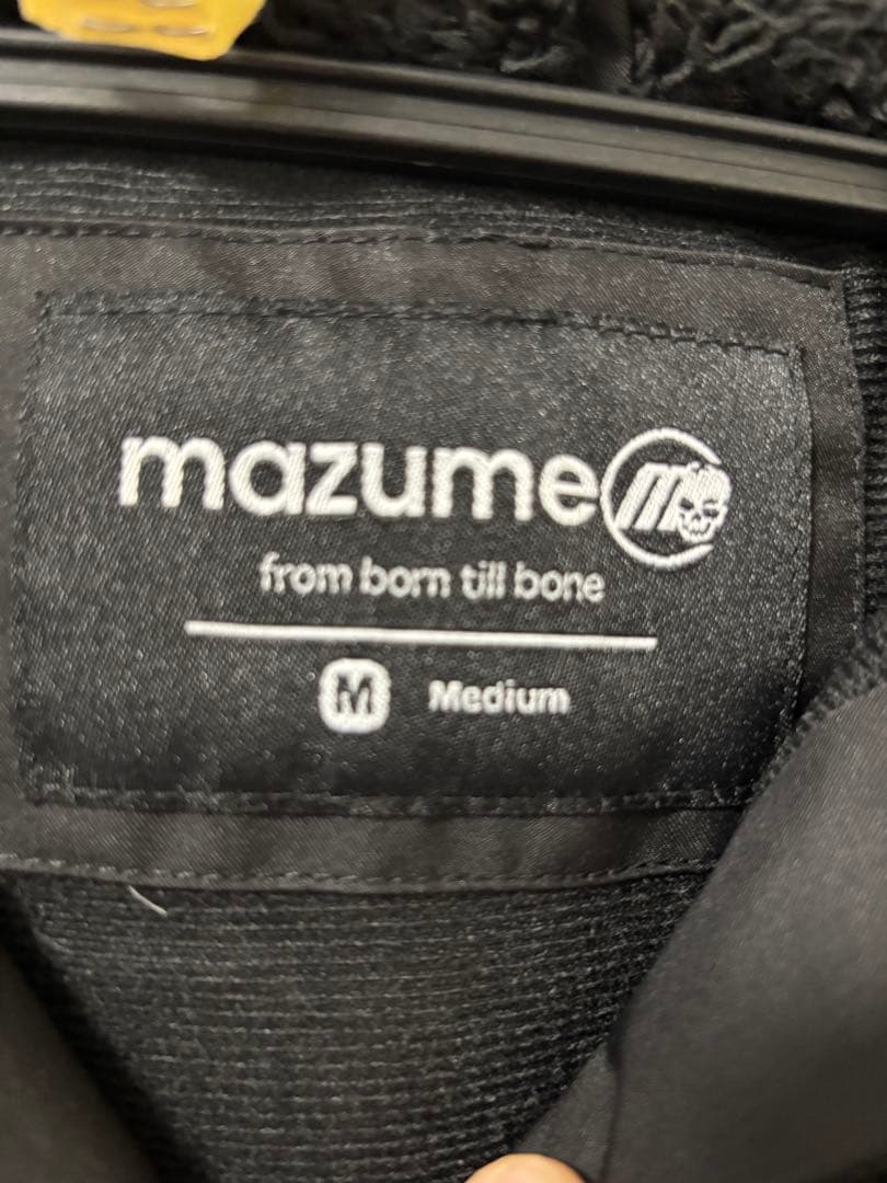 mazume フィッシングジャケット上下　Mサイズ ブラック