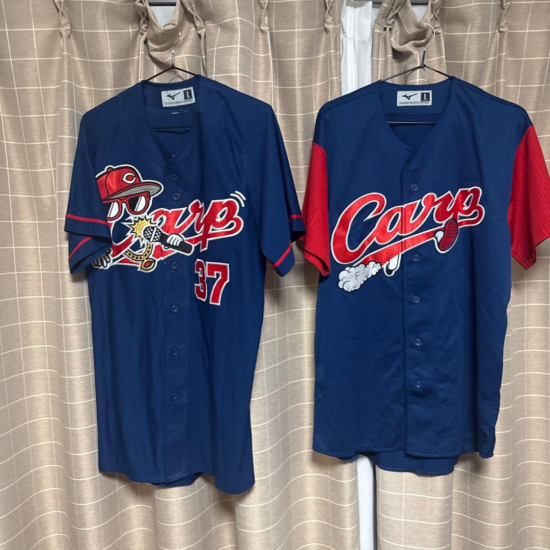 カープ　ユニフォーム 野間　田中　サイン入り　Lサイズ