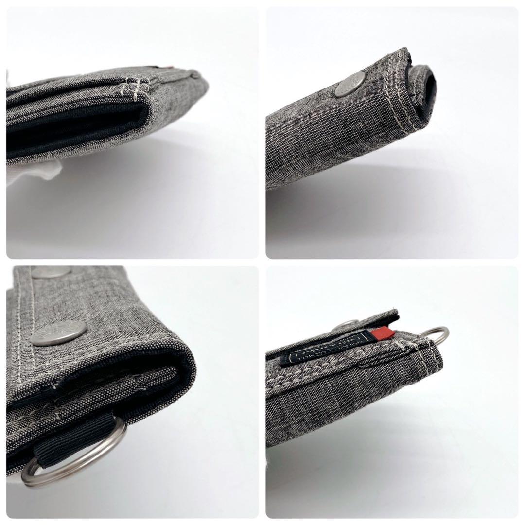 廃盤 希少 美品 PORTER Levi's コラボ 財布 三つ折り