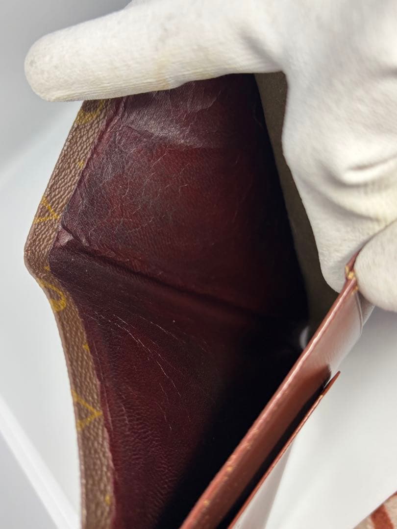 LOUIS VUITTON ルイヴィトン モノグラム 手帳型 パスポートケース