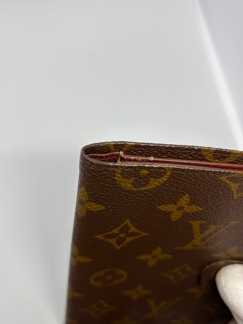 LOUIS VUITTON ルイヴィトン モノグラム 手帳型 パスポートケース