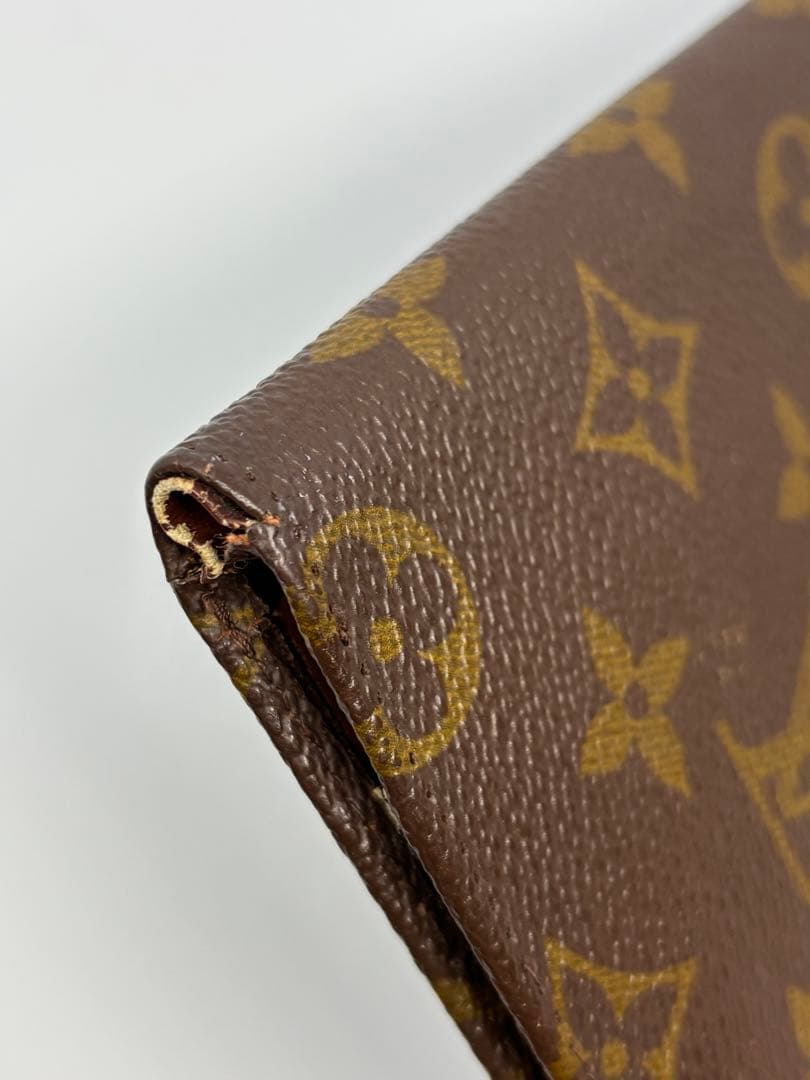 LOUIS VUITTON ルイヴィトン モノグラム 手帳型 パスポートケース