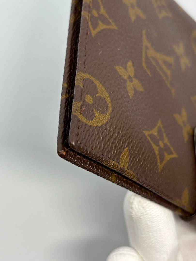 LOUIS VUITTON ルイヴィトン モノグラム 手帳型 パスポートケース