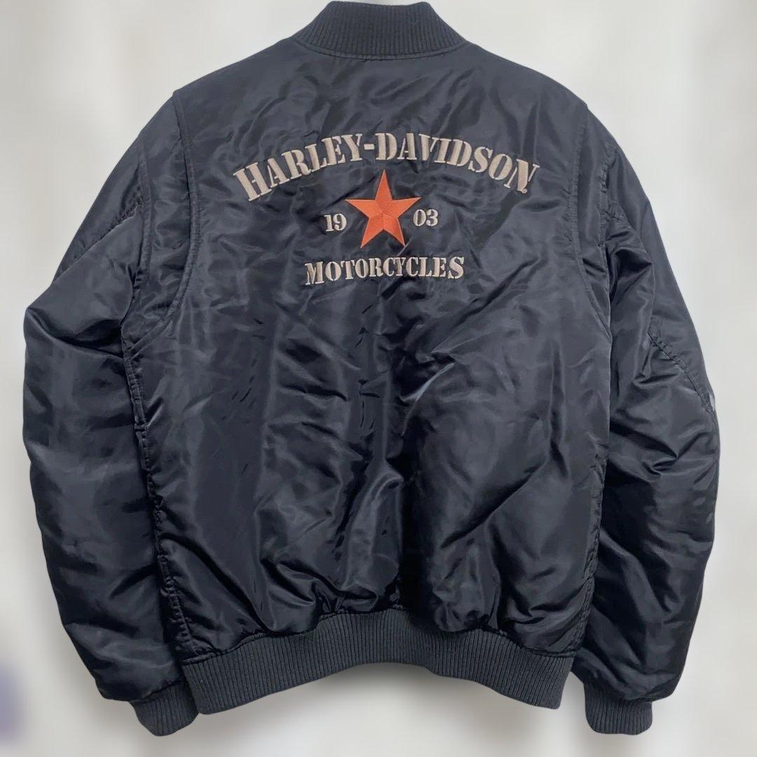 HARLEY-DAVIDSON ハーレー　ボンバー　MA-1 リバーシブル