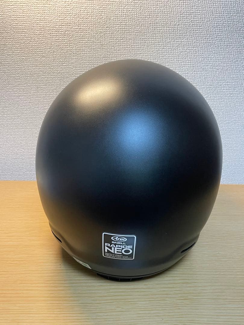 アライ　ラパイド　NEO　マットブラック　サイズ59-60㎝