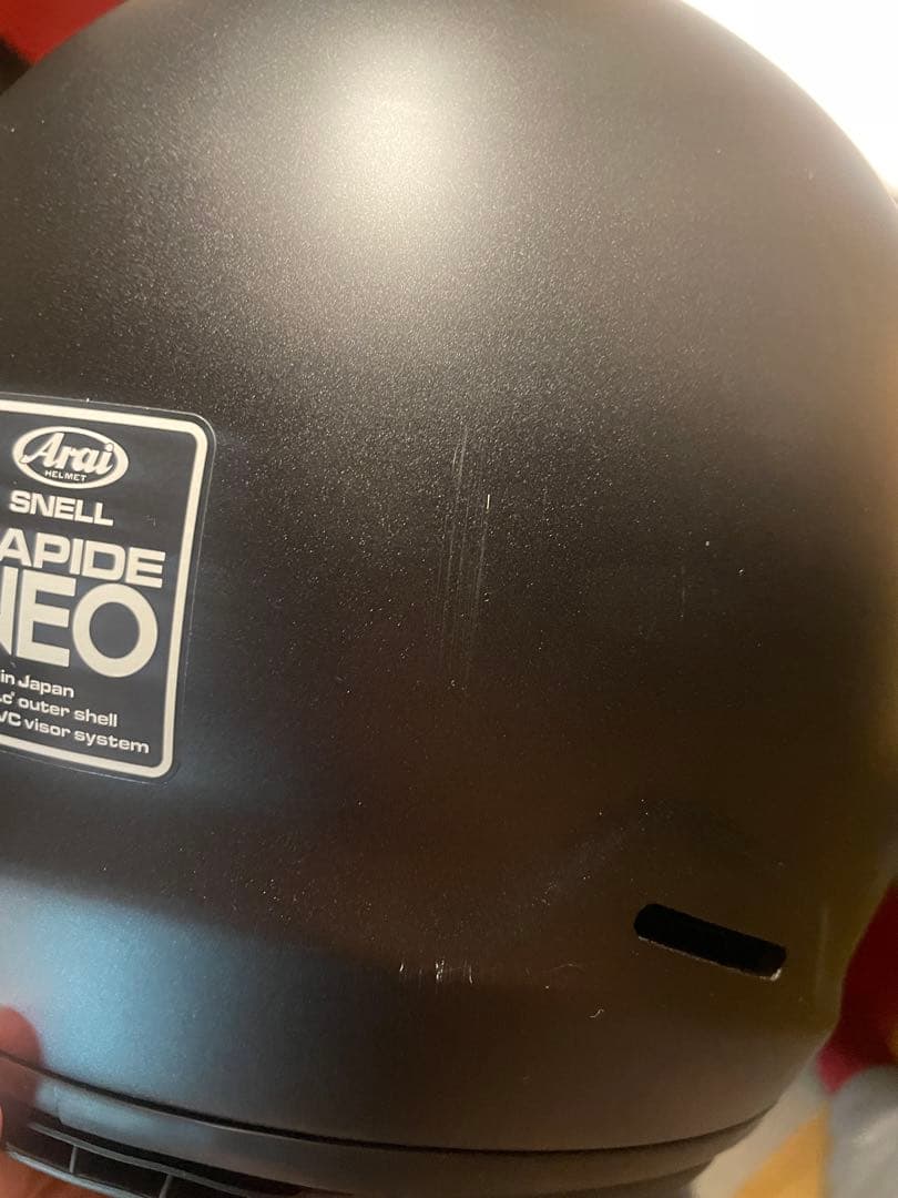 アライ　ラパイド　NEO　マットブラック　サイズ59-60㎝