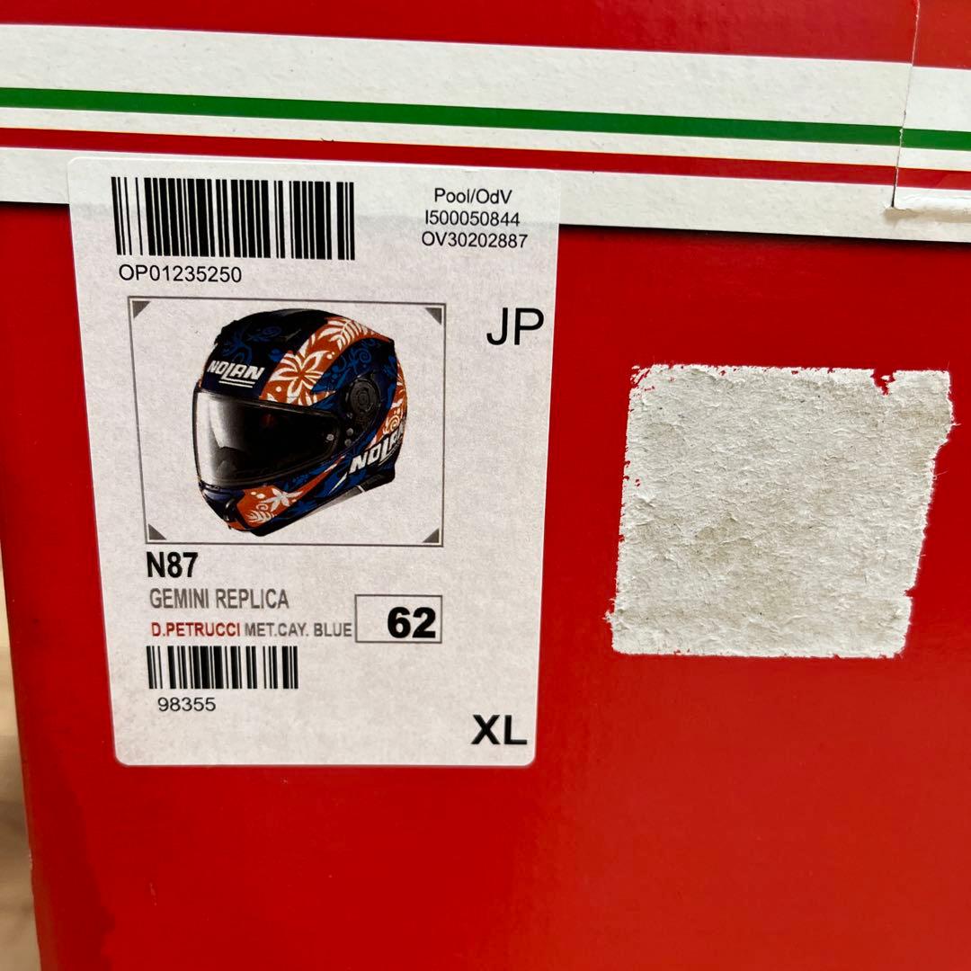 おさむNOLANヘルメット　PETRUCCIレプリカ　XL 美品