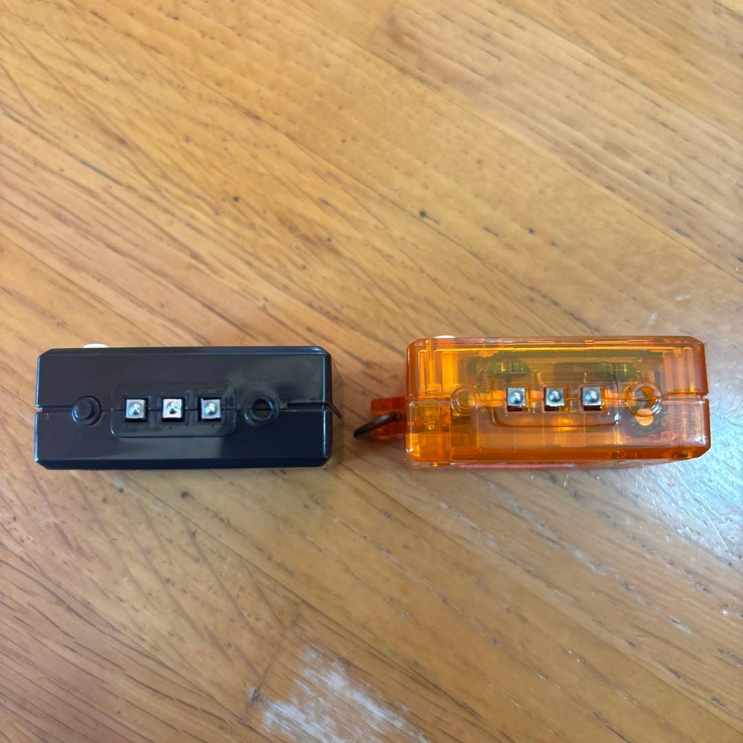 デジモンミニver.3.0 クリアオレンジ　ブラックレッド　2個セット