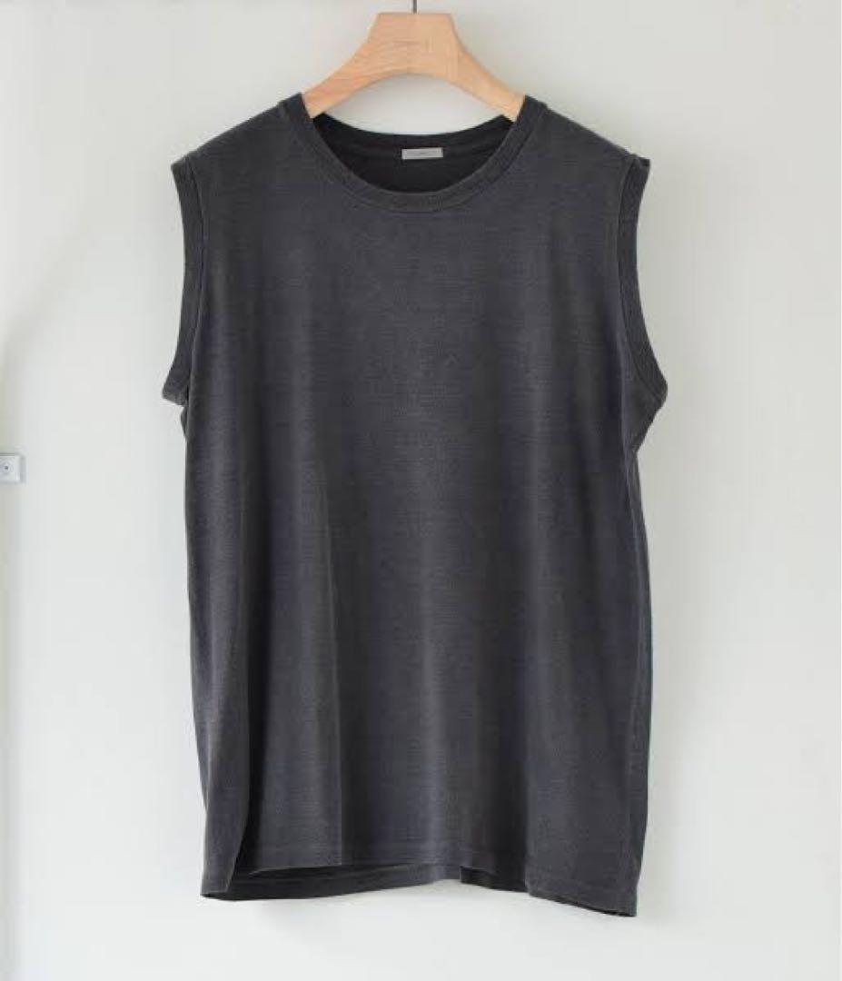 COMOLI ウォッシュドシルク ノースリーブ 3